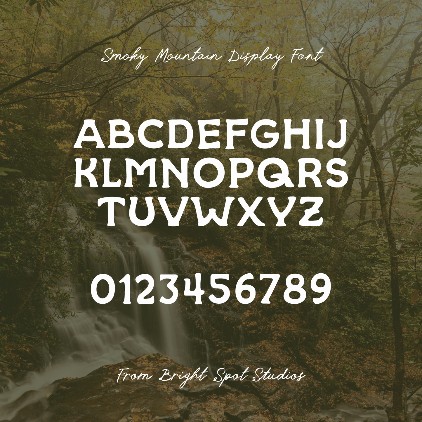 Smoky Mountains Font